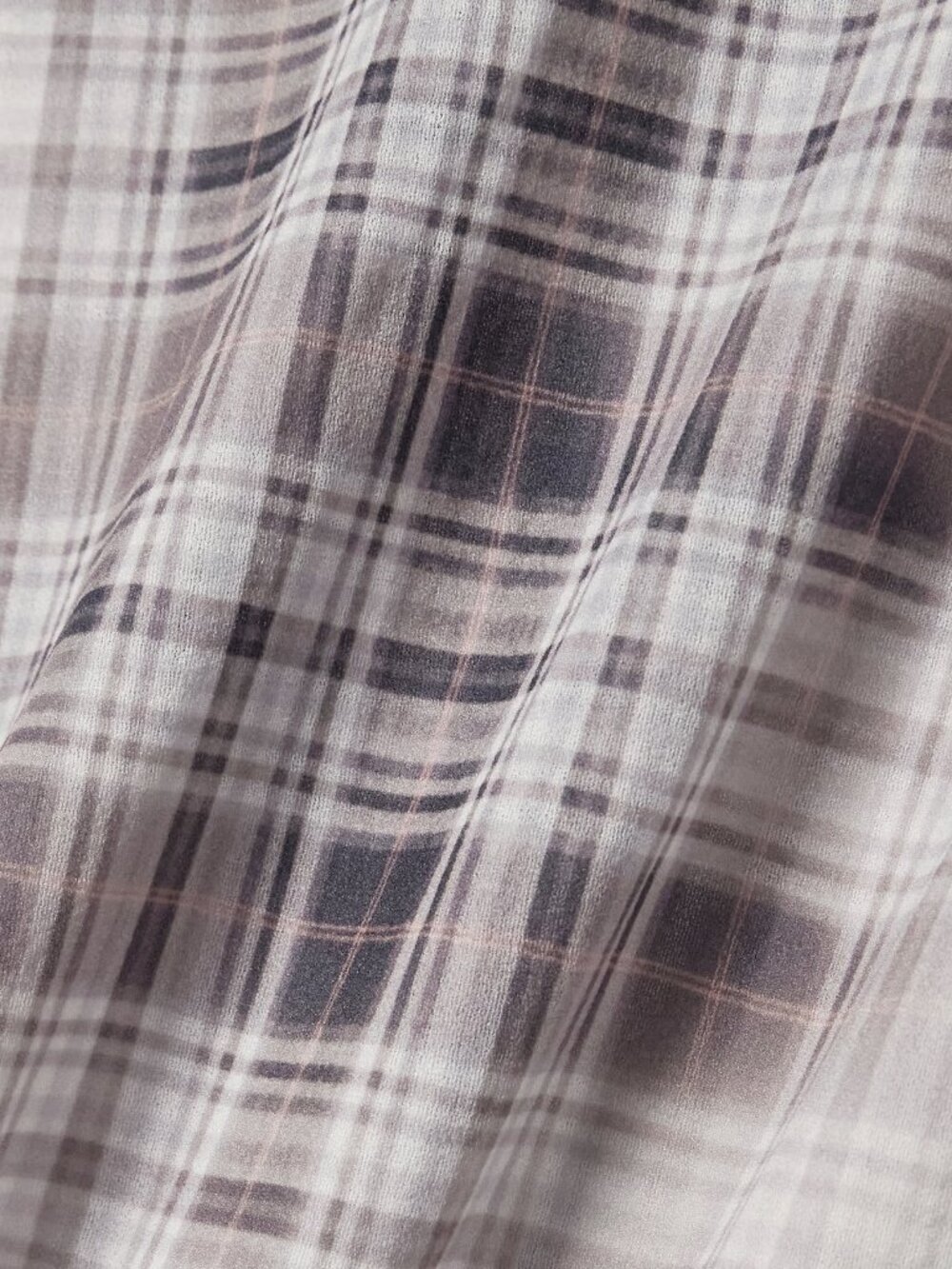 Acne Studios checked stretch-jersey sheer turtleneck top - Picture 4 of 7